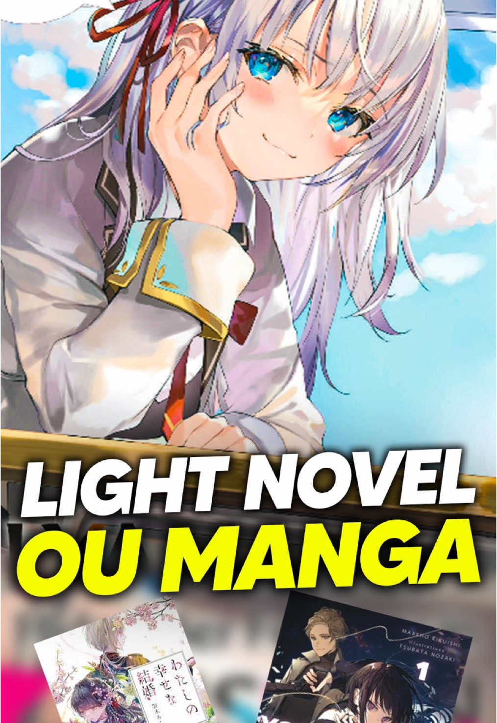 Vous connaissez des Light Novels ? @VEGA lance sa collection « LYR » ! #lightnovel #manga #publicite 