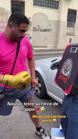 Mouss > Nasser #force #frappe #boxe #pourtoi #fyp #tiktokviral #VoiceEffects   