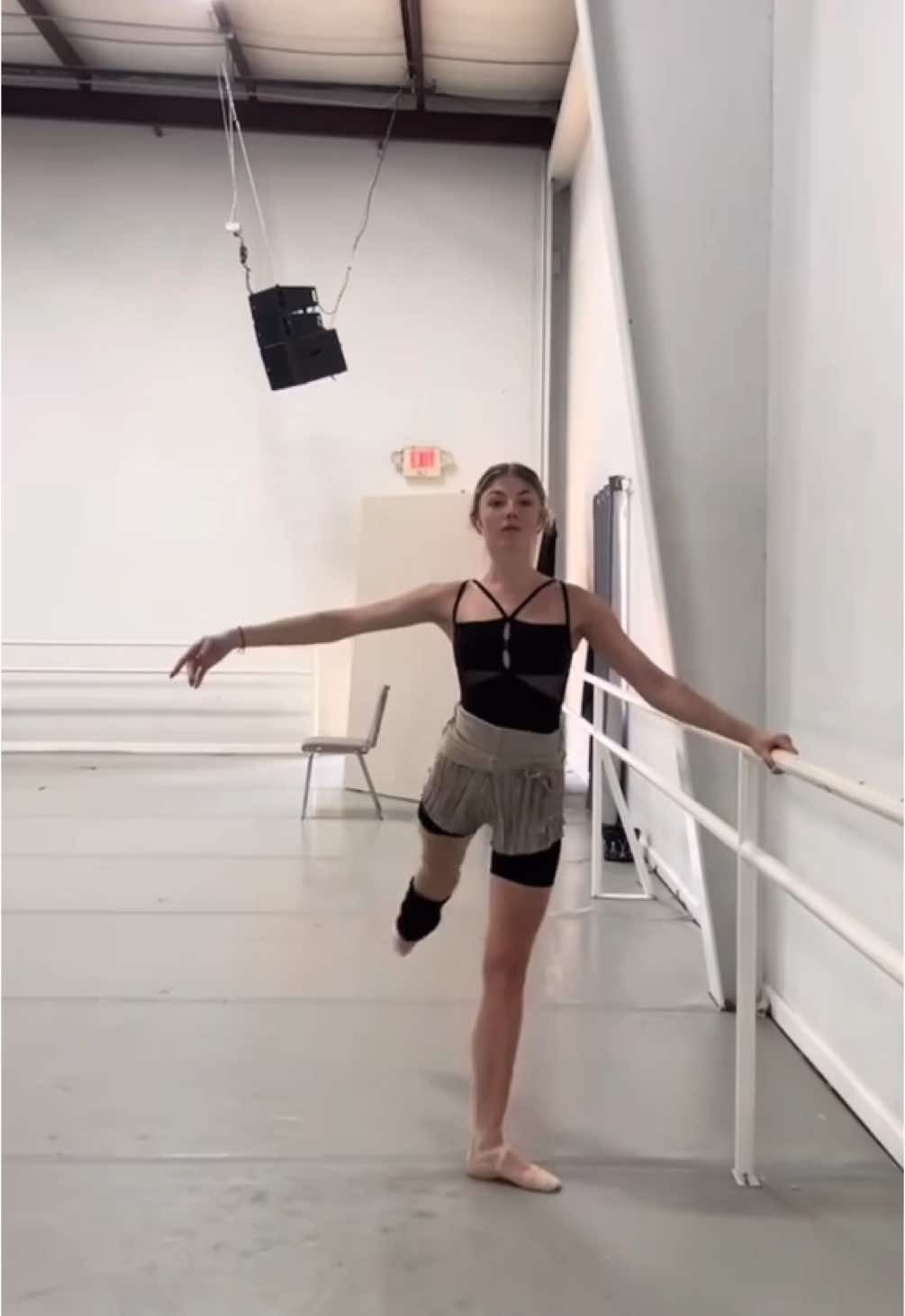 Modern ballet look with Typha Leotard and shorts by @ruby josephine ✨ 