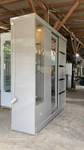 Pemesanan wa. 083117621934 #fyp #pusatgrosir #mebelviral #mebelcustom #lemaripakaian #lemaribaju #lemarisleding 