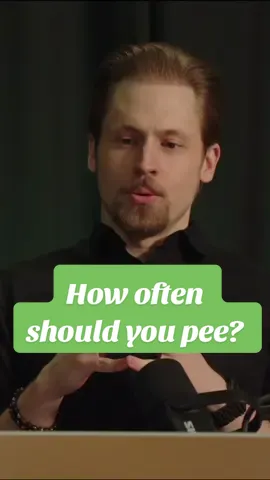 Do we really need to pee every day? Dr. Donna Pissinger says no. What do you think? #healthy #menshealth #urology #podcast #pesto 