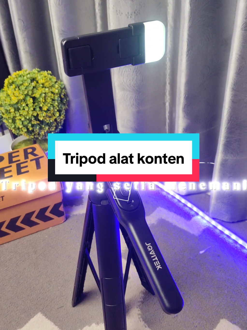 Tripod jovitech untuk alat konten dan tripod selfi #alatkonten #tripod #tongsis #gimbalstabilizer 