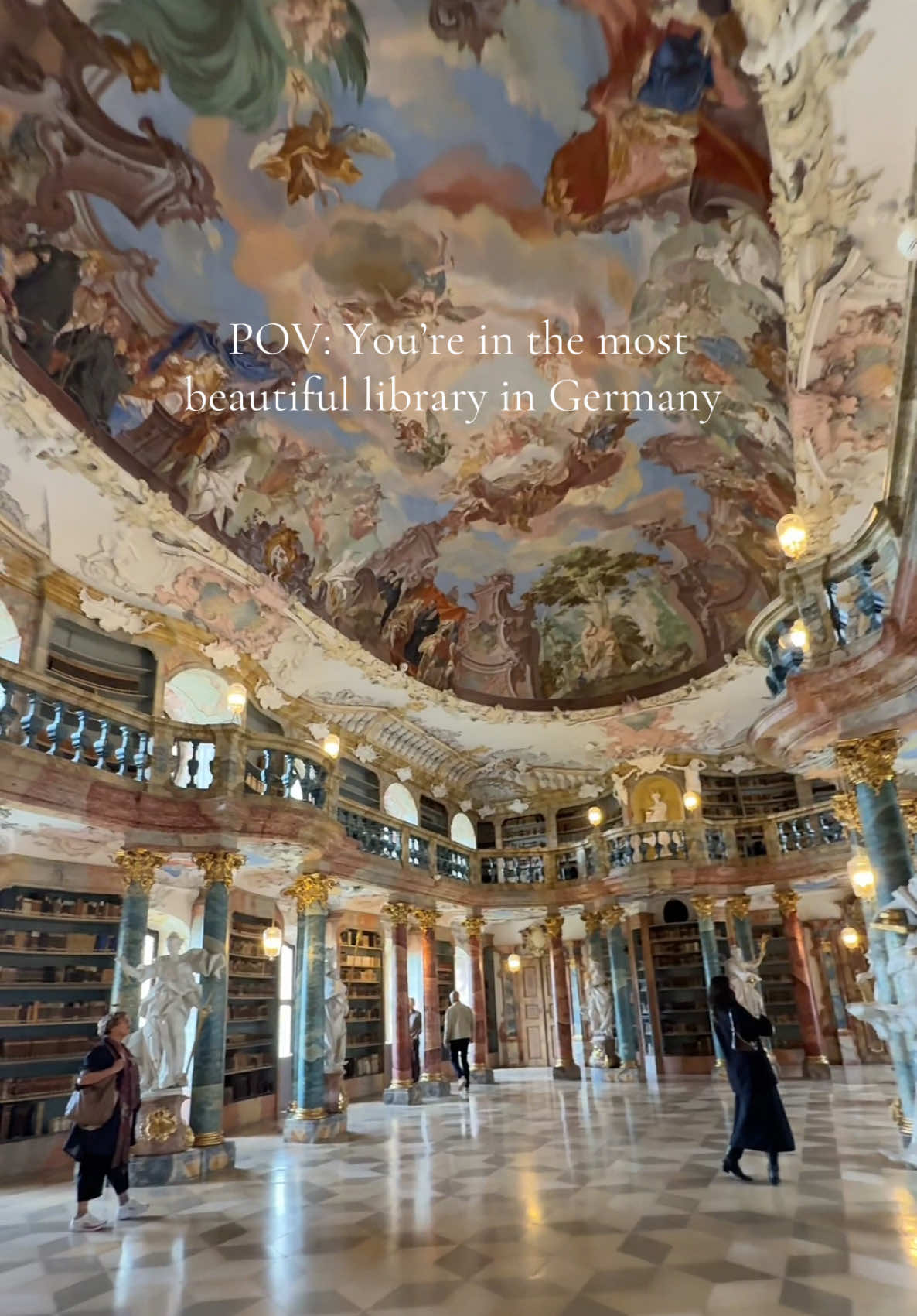 How beautiful 😍 #library#germany#sehenswürdigkeiten#wiblingen#ulm#bibliothek