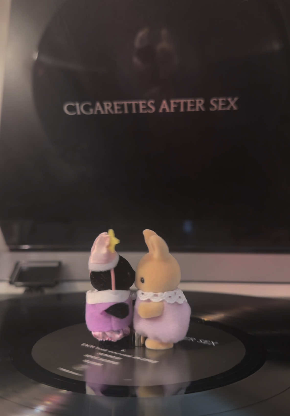 K #sylvanianfamilies #music #cas #cigarettesafter #foryou #calicocritters #vinylrecords #vinyl #vinylrecords #fyp #alternative #indie 