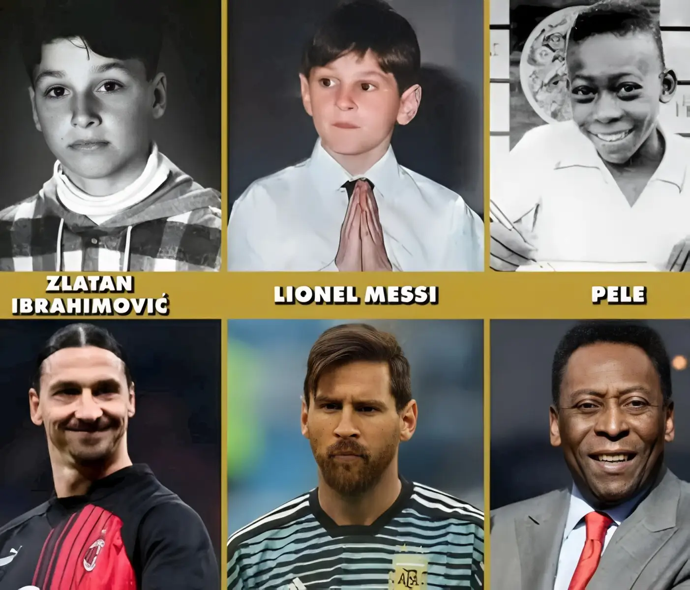 Top Players’ Childhood Photos! From Kids to Stars 