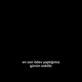 aşırı eskidir mesela