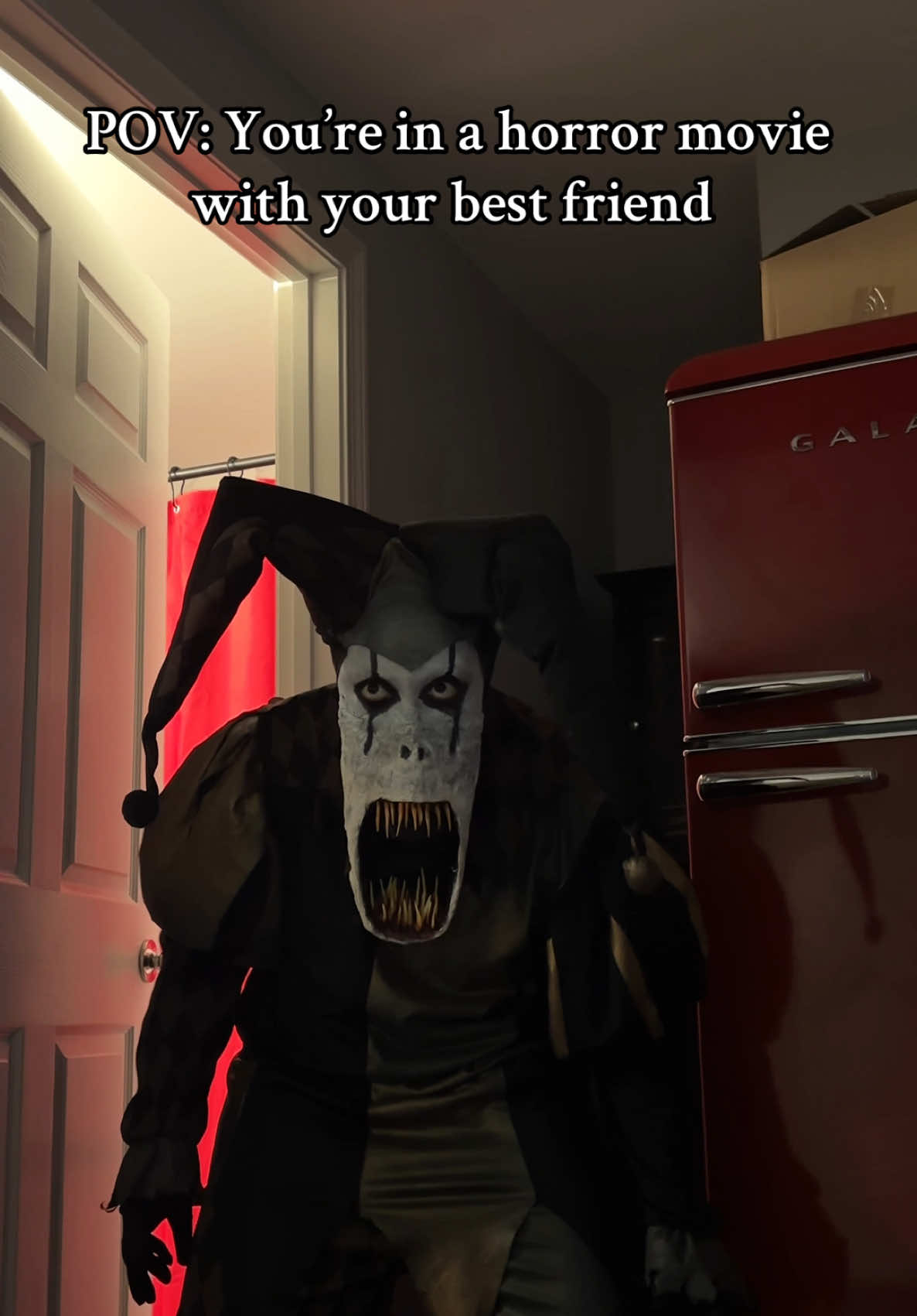 Ohhh we’re COOKED🧍🏾‍♀️Inspired By: @Squall 🔥🙌 #fyp #horrorcomedy #scary #horror #horrormovie #creepypasta #funnyvideos @𝓙𝓮𝓷𝓷𝓲𝓬𝓪 𝓛𝓮𝓮 🎥