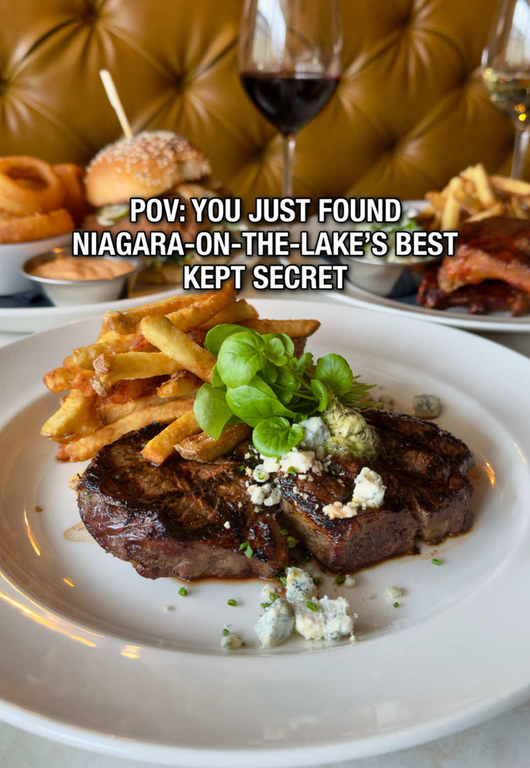Niagara’s Best Kept Secret 🌊 #restaurant #niagara #niagarafalls #niagaraonthelake 