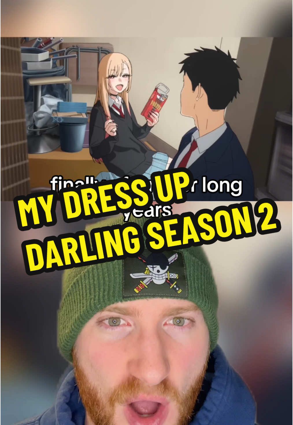 Finally season 2 is here 💀 #anime #manga #manhwa #mydressupdarling #animerecommendations  