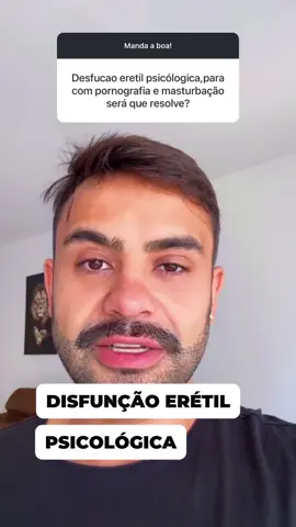Disfunção erétil psicológica: como superar? #controleemocional #curaemocional #autoconhecimento #masculinidade #sexualidadesaudável #potênciamasculina #terapiamasculina #equilibrioemocional