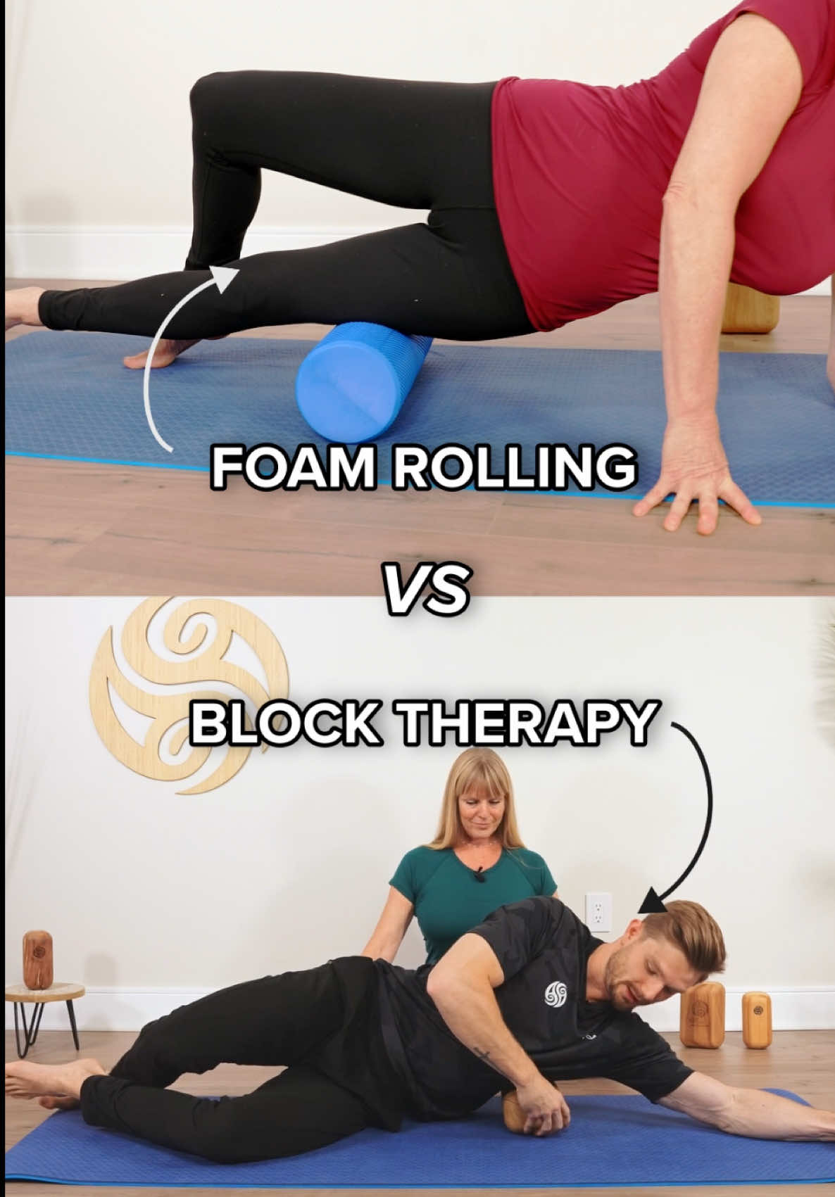 Foam Rolling vs. Block Therapy: What’s the Difference?  Superficial release vs. deep fascia melt. Foam rolling skims the surface—Block Therapy dives deep to the root of the issue, all the way to the bone.   Better circulation. Lasting relief. Real results. #FoamRolling #BlockTherapy #FasciaRelease #ChronicPainRelief #DeepTissueHealing #Mobility #BodyAlignment #FasciaHealth #Fascia #Healing