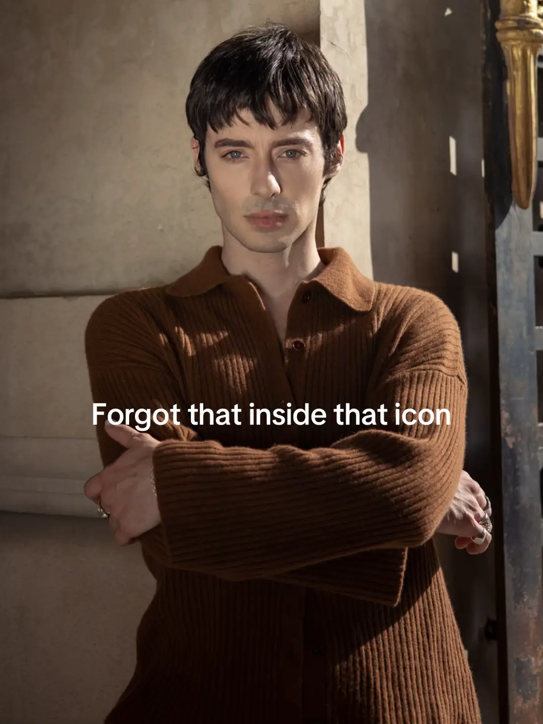 Big head full of ideas. I had a British accent in that photo wow 