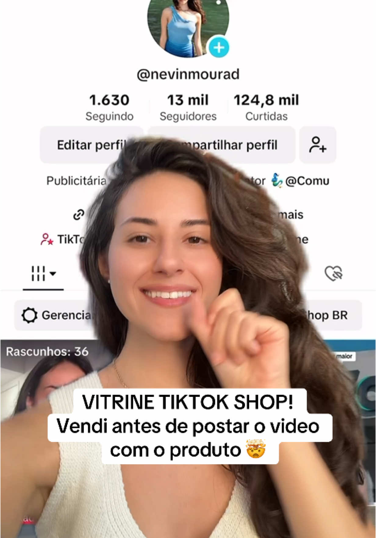 Para adicionar produtos na sua vitrine é só ir em mercado de produtos > adicionar! 🥰 #ugccreator #ugc #ugbrasil #tiktokshopbrasil #TikTokShop #TikTokParaNegócios #Ecommerce  #MarketingDigital #creatoreconomy  #TikTokBrasil #creator #CriadorDeConteúdo #nossacomu #vitrine #comissao #vendas 