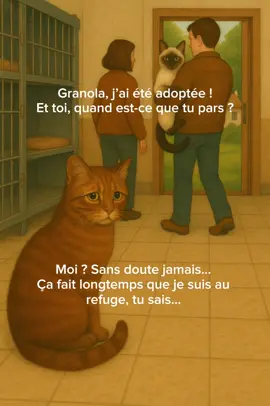 Adoptée chaton, puis abandonnée quand un bébé est arrivé… Elle a mis des mois à refaire confiance. Granola est une minette douce, pleine d’amour, souvent incomprise. Elle s’épanouira dans un foyer sans autres animaux, avec une personne prête à lui laisser le temps. Cela fait plus d’un an qu’elle attend. Et si c’était enfin son tour ? #Adoption #Granola #AdopteUnChat #Refuge #chat 
