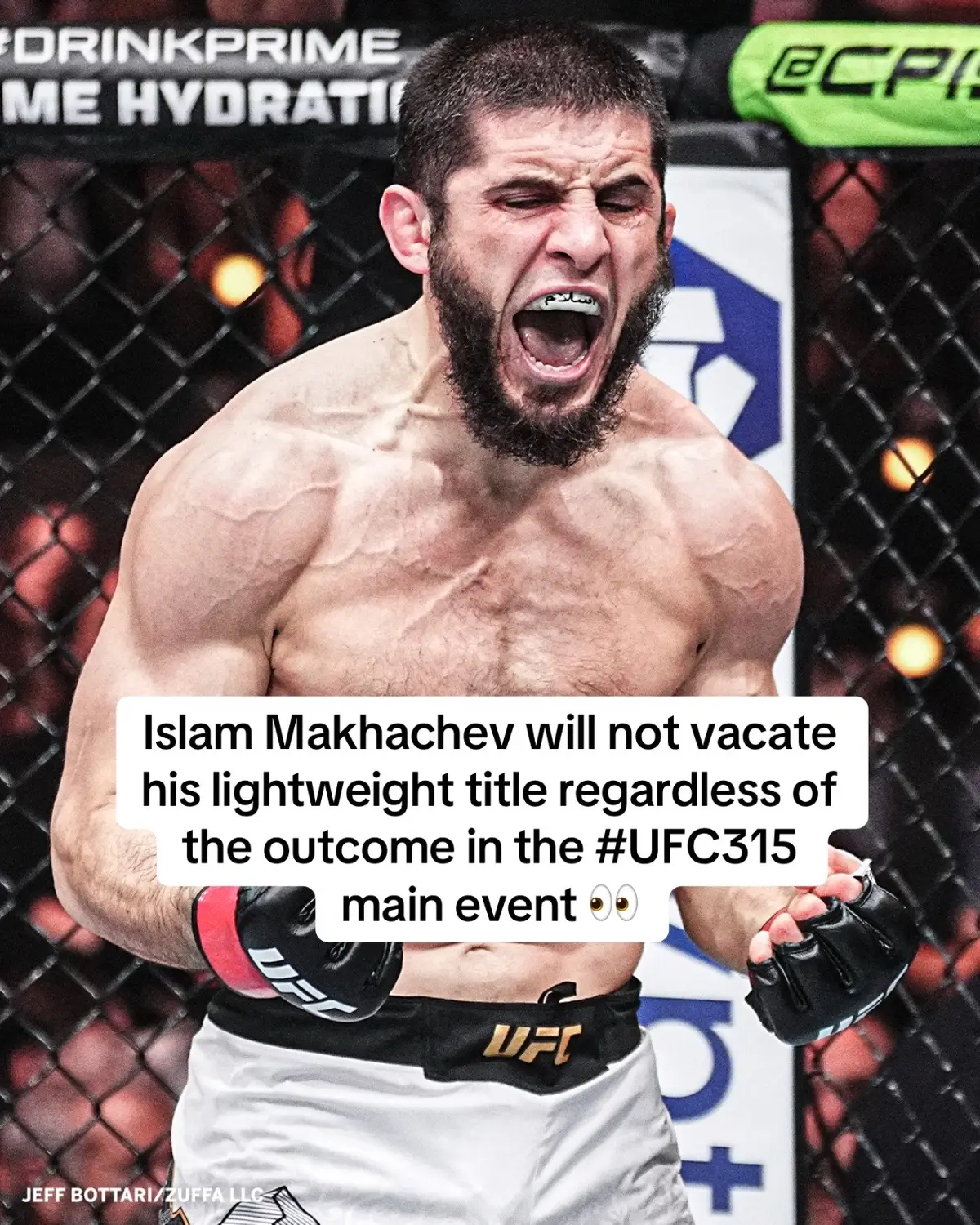 Islam has a chance to be the next simultaneous two-division champion in the future 🏆 🏆 #islammakhachev #UFC #MMA #mmatiktok 