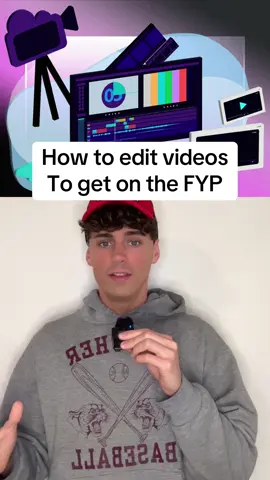 How to edit your videos and make sure they’re high quality and stay on the FYP #foryou #editing #howtoedit 