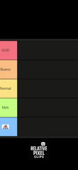 Rankeando cosas random parte 10 #random #tierlist 