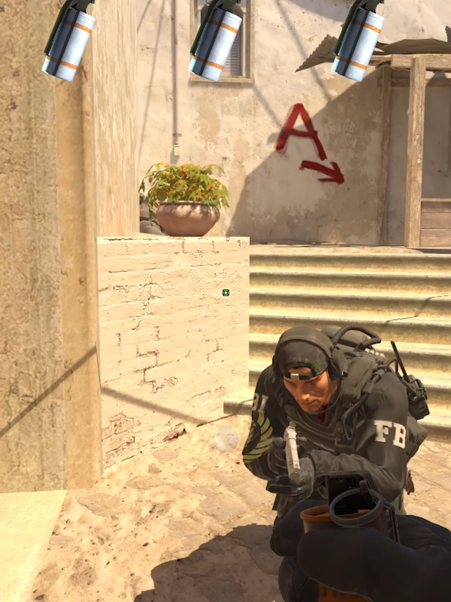 Perfect B Site Smokes on Mirage in 30 Seconds 🔥#cs2 #cs2tips