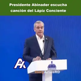 #heryartesrd #ia  #cachicha #deúltimominuto #cachicha #alofokemusic  Presidente Abinader escucha canción del Lápiz Conciente#ia #ias