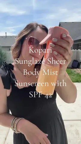 A sunscreen body mist with sunscreen, spf 42 Hyaluronic acid and vitamins c and E that doesn’t smell bad or leave a white cast, YES! Kopari did so good with this one! @Kopari Beauty #koparibeauty #sunscreen #sunscreenreview #sunscreenviral #bodymists #spf #tiktokshopmemorialday #toptiermay #ttslevelup 