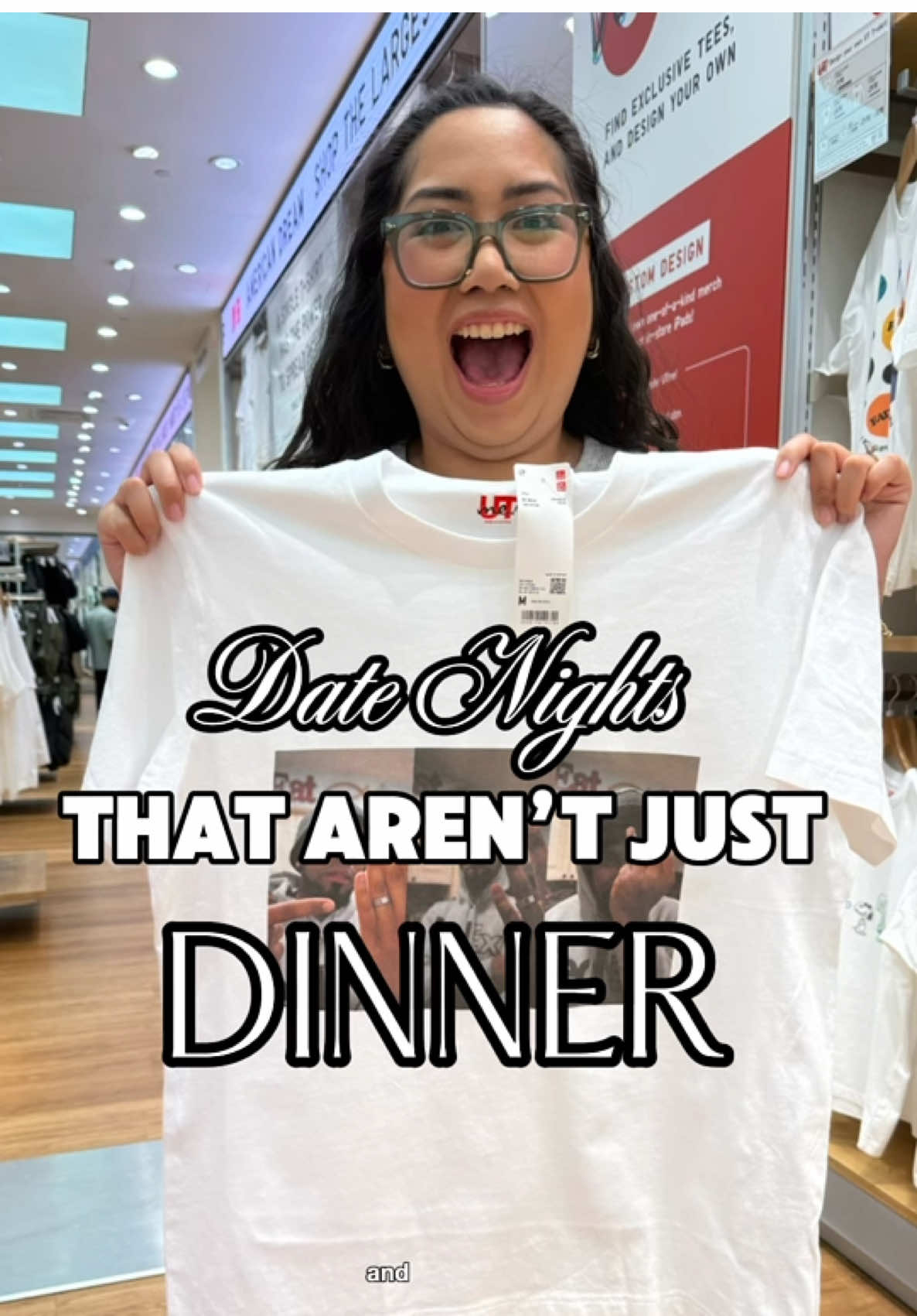 The most fun and spontaneous date idea we had !! Thank you @UNIQLO USA #datenight #datenightideas #uniqlo #datenightoutfit #onabudget 