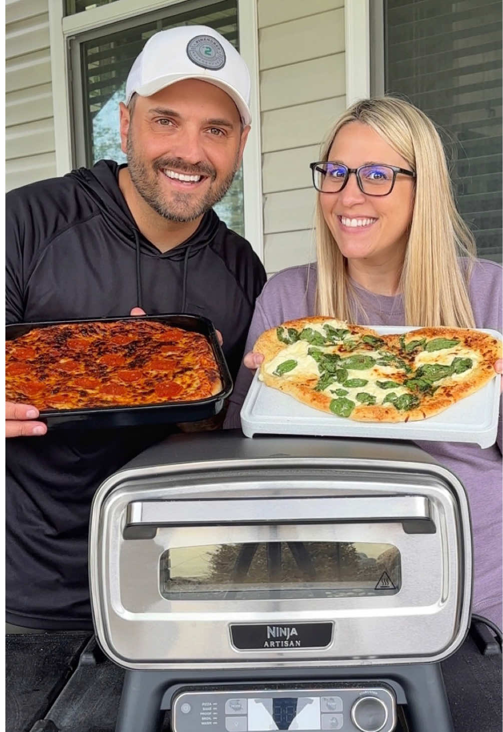 @Ninja Kitchen Pizza Challenge: same oven, different chefs — who nailed it? 🍕 #NinjaPartner #NinjaArtisan #NinjaPizzaOven 
