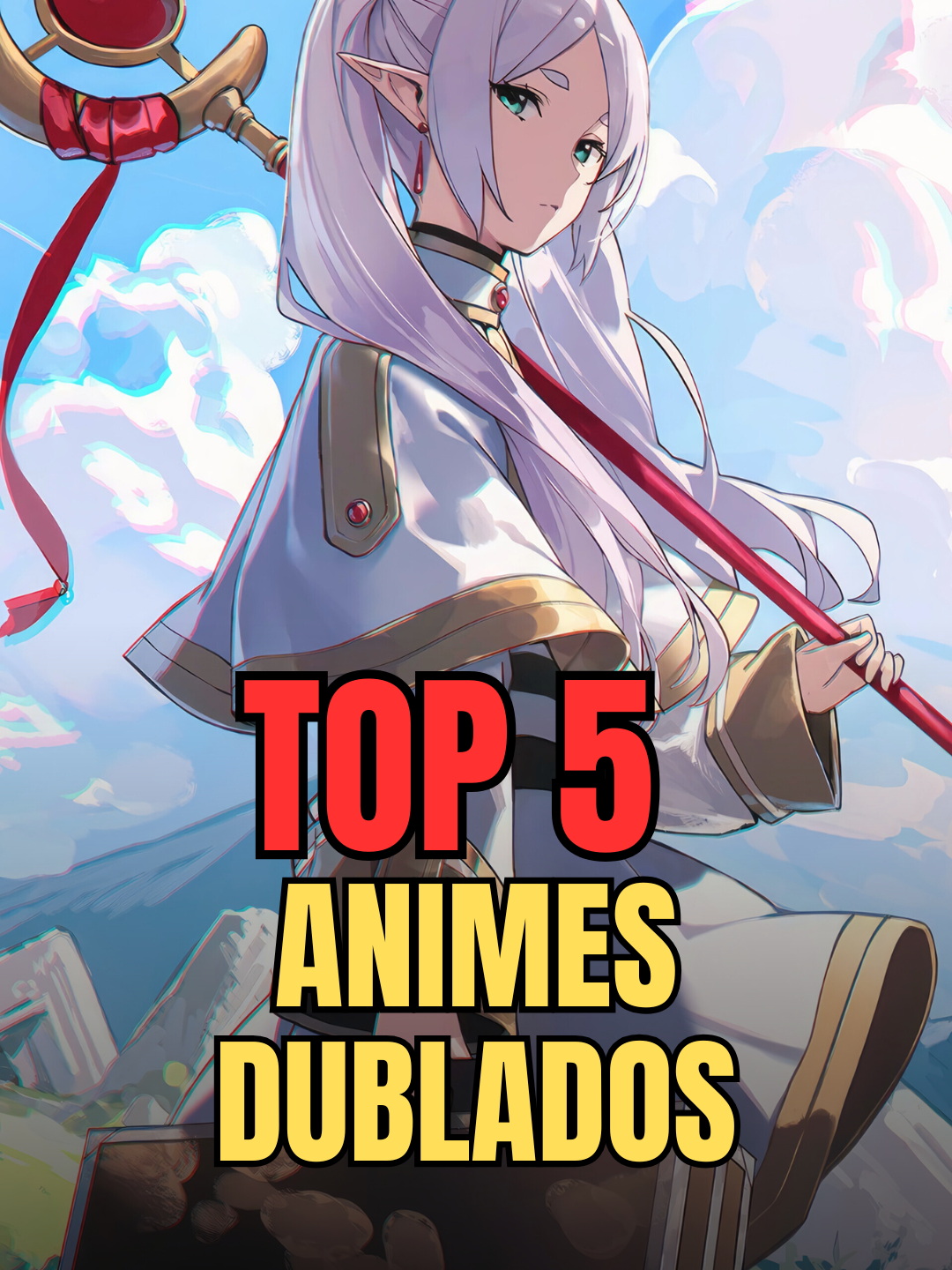 Top 5 animes dublados que você precisa assistir #anime #animedublado #animesdublados #isekaianime #animes