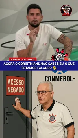 Cicinho tá de mais 🤣🤣🤣 #saopaulofc #corinthians #libertadores 