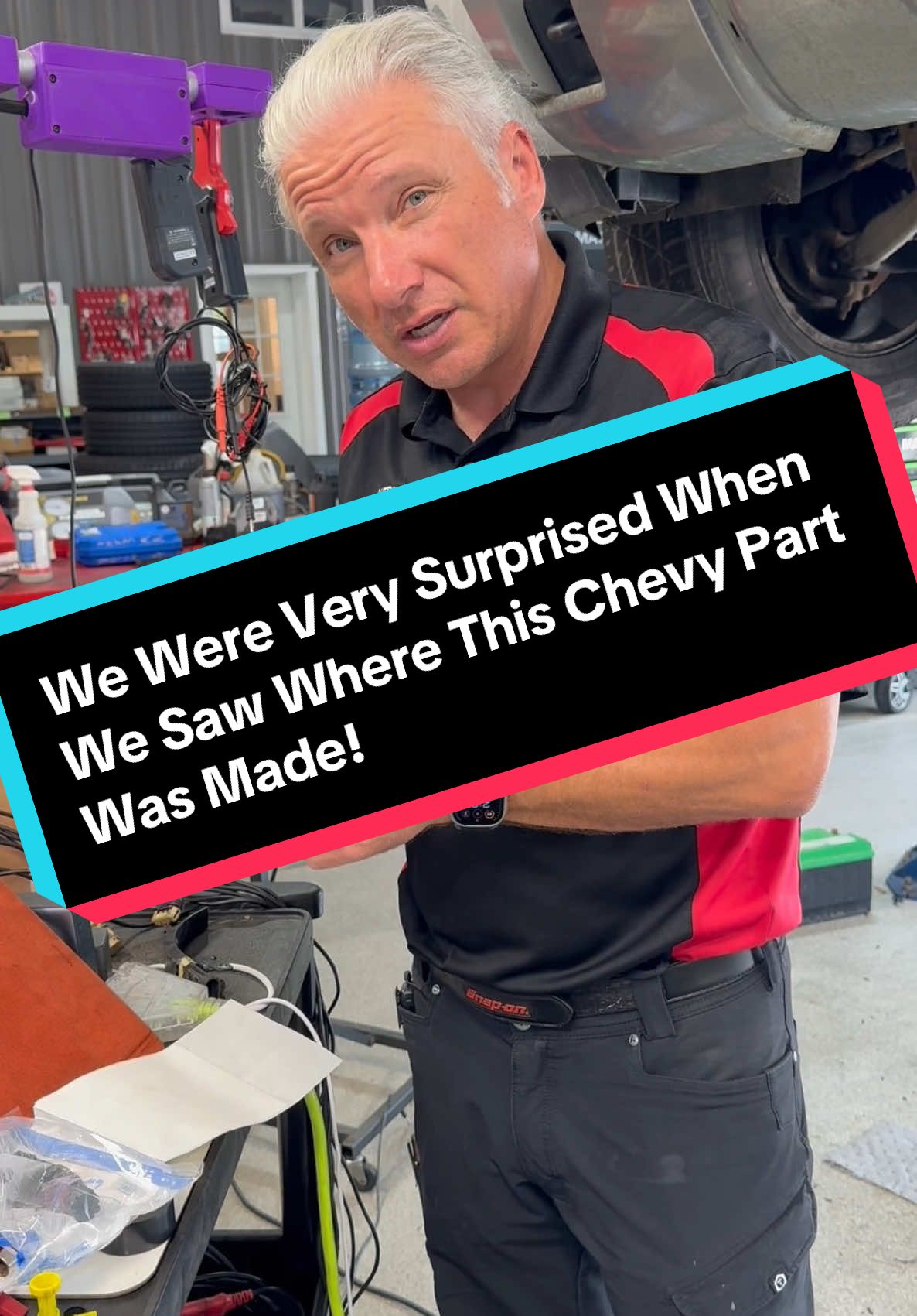 Caught us off guard… #chevy #mechanic #fyp #foryou #parts #dealership #viral #cartok #mechaniclife 