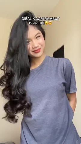 rambut badai dengan minyak kemiri bakar