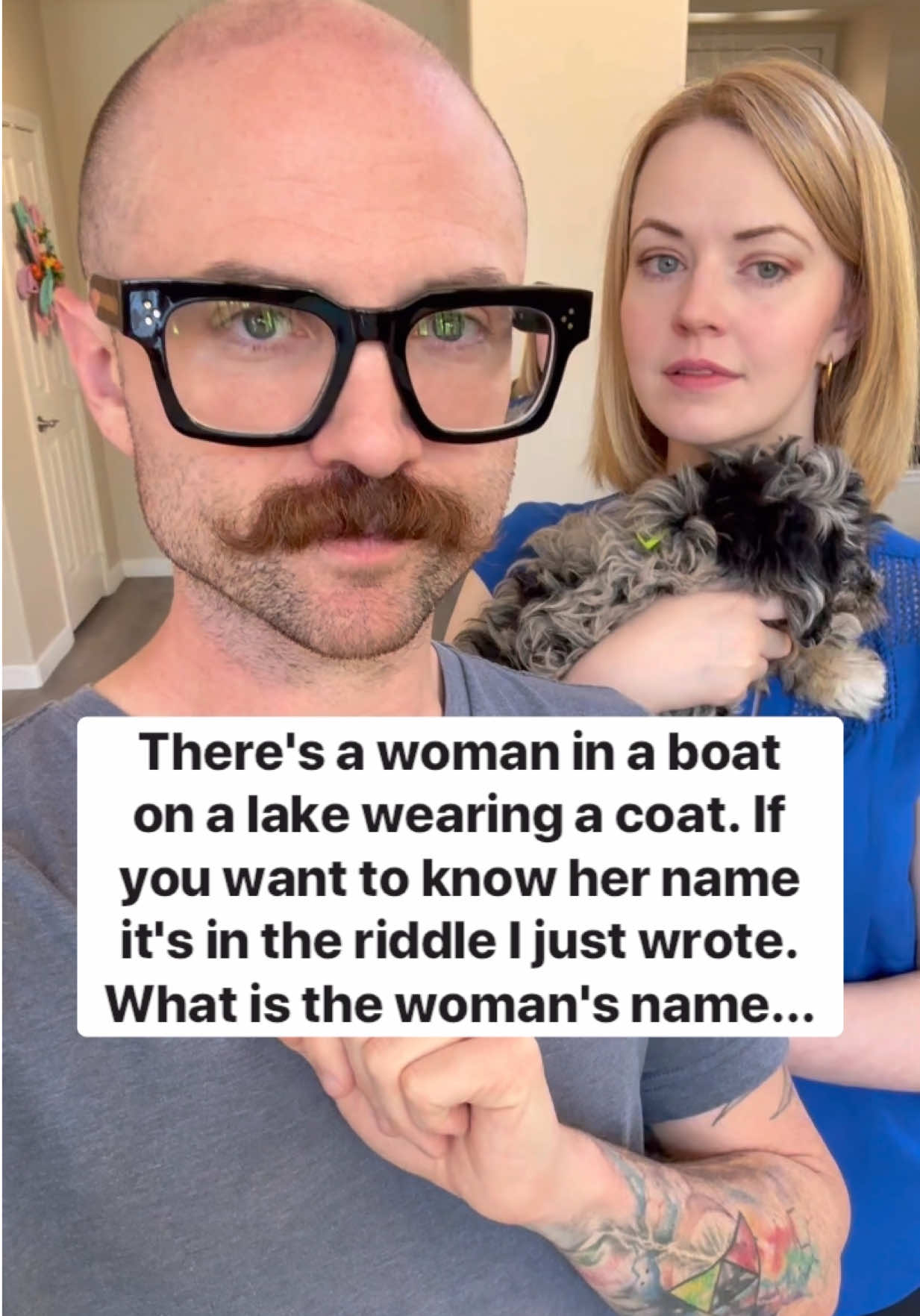 What is her name…. #reels #riddle #puzzle 