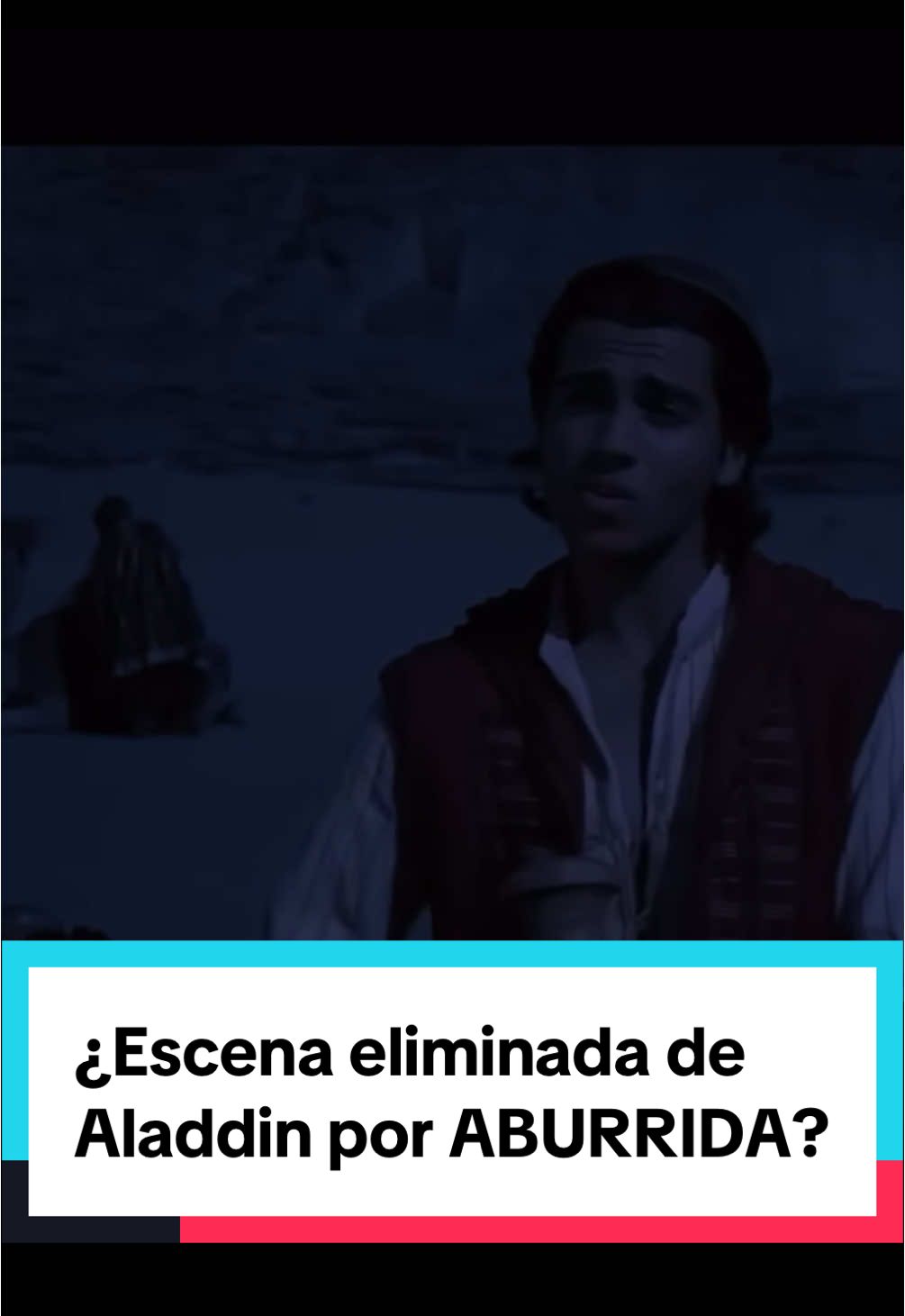 Escena eliminada de Aladdín… ¿por aburrida? #disney #aladdin #doblaje 