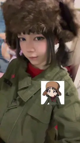 DOES ANYONE EVEN LIKE HER ? #nina #girlsundpanzer #cosplay 
