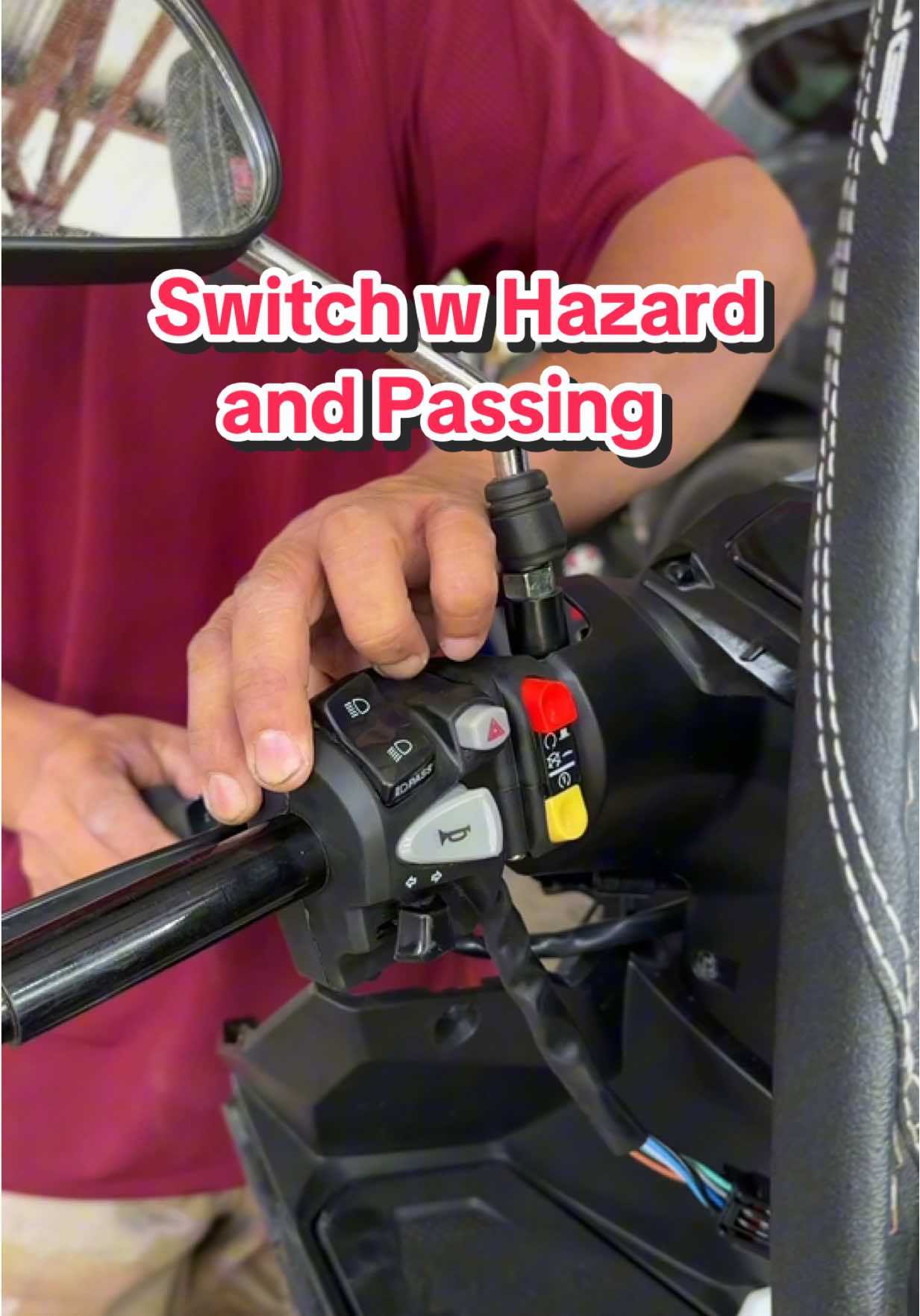 With hazard and passing na plug and play nalang no need relay #hondaclickdominoswitch #hondaclickswitch #hondaclickhazard #switchwithhazard #switchwithpassinglightandhazardlight #dominoswitch #hondaclickaccessories #motorcycleaccessories #trending #fyp #viral 