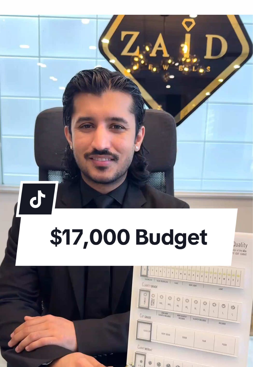 What diamond ring can I get in a $17,000 budget? 💎💍 For a custom quote on an Engagement ring or other jewelry, send us a WhatsApp message at 1-416-862-9243 or click the link in our bio and our team will help answer your questions . You can also click the link in our bio fill the form and book a phone call or in person appointment.  #diamondring #zaidjewels #torontojeweller #diamonds #engagementring
