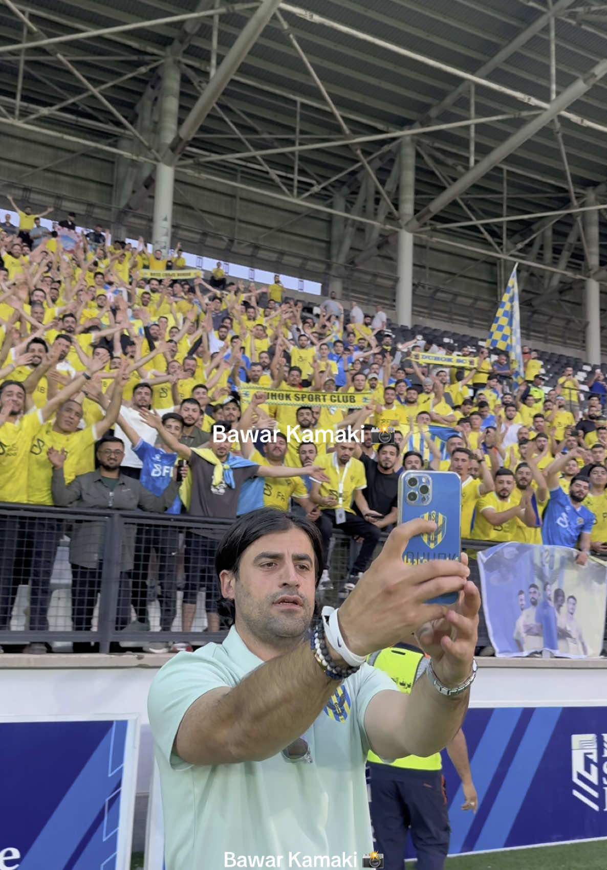 ئه‌ڤرو هه‌می باوه‌ری بوته‌ زه‌لام✊🏻🫡💛 #bawar_kamaki📸 #صقور_الجبال💙💛 #kurdistan #دهوك❤️ #زاخو #بغداد #دوري_نجوم_العراق 