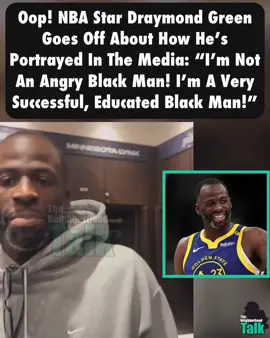 Oop! Draymond Green goes off about being perceived as an angry black man! 😬 Does he have a point Neighbors? 👀 | 🎥 anthonyvslater #draymondgreen #NBA