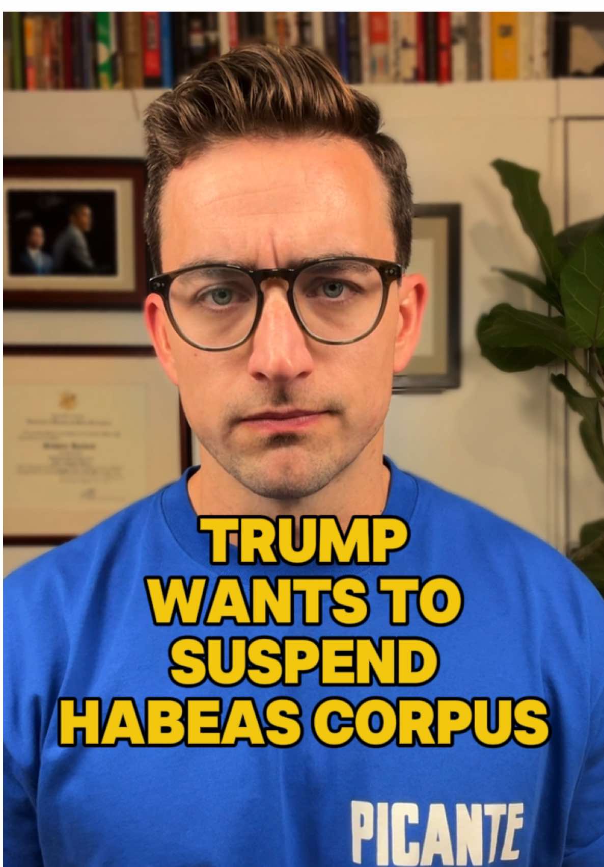 Stephen Miller says Trump is “actively considering” suspending Habeas Corpus