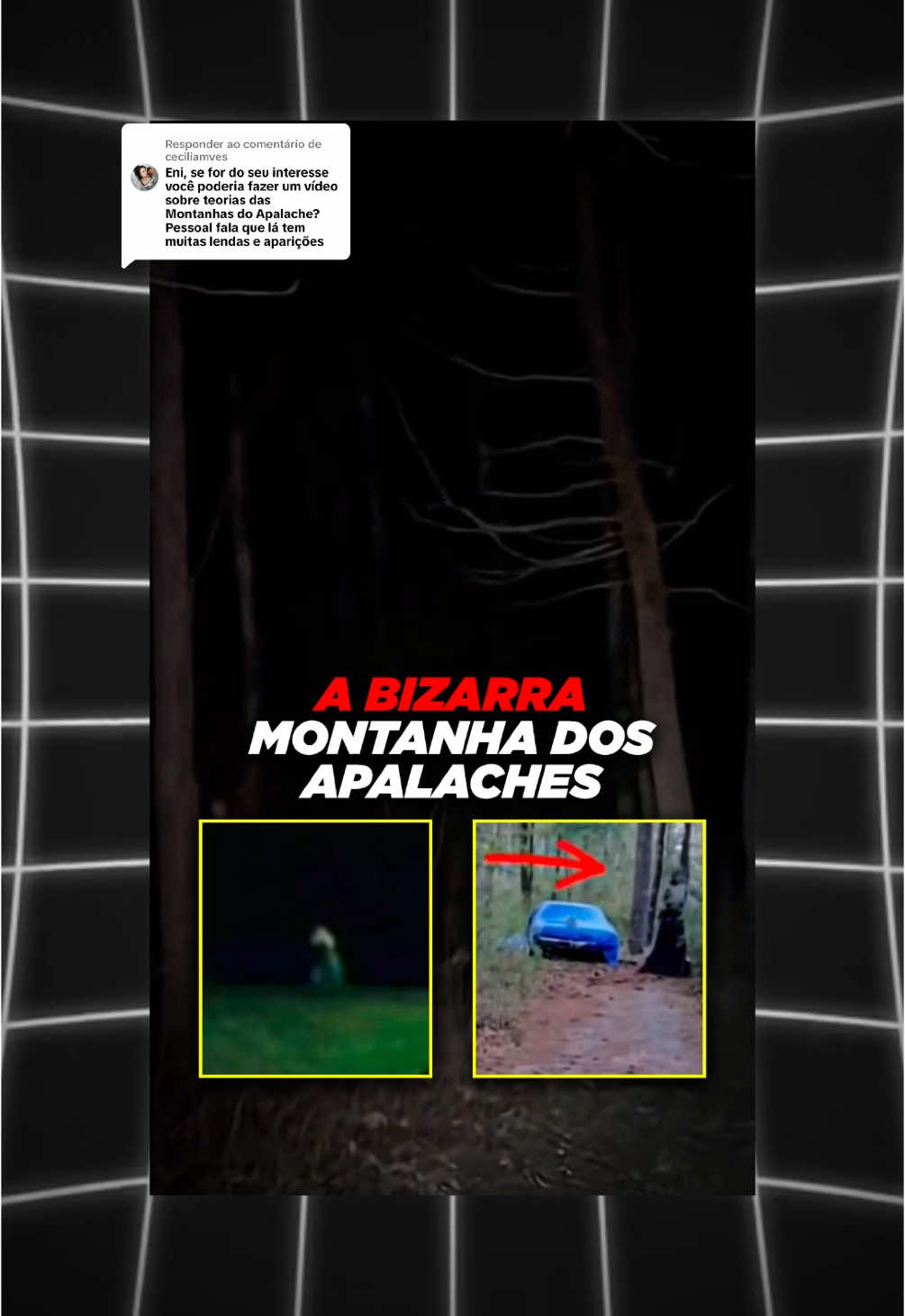 Respondendo a @ceciliamves  Te explicando teoria bizarra das montanhas dos apalaches  #teorias #misterio #montanha #apalaches 