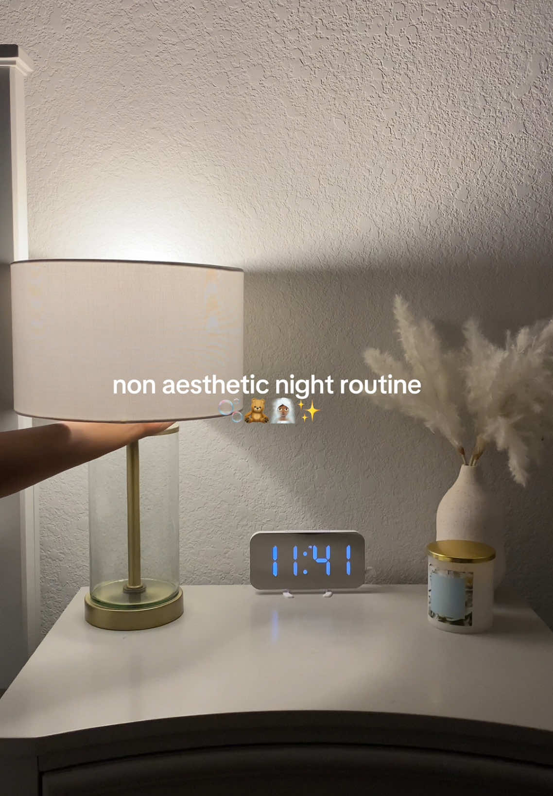 Night routine 🫧🧸✨🤍 #nightroutine #fyp #nightcore #grwm #skincare #nightroutine #fyp 