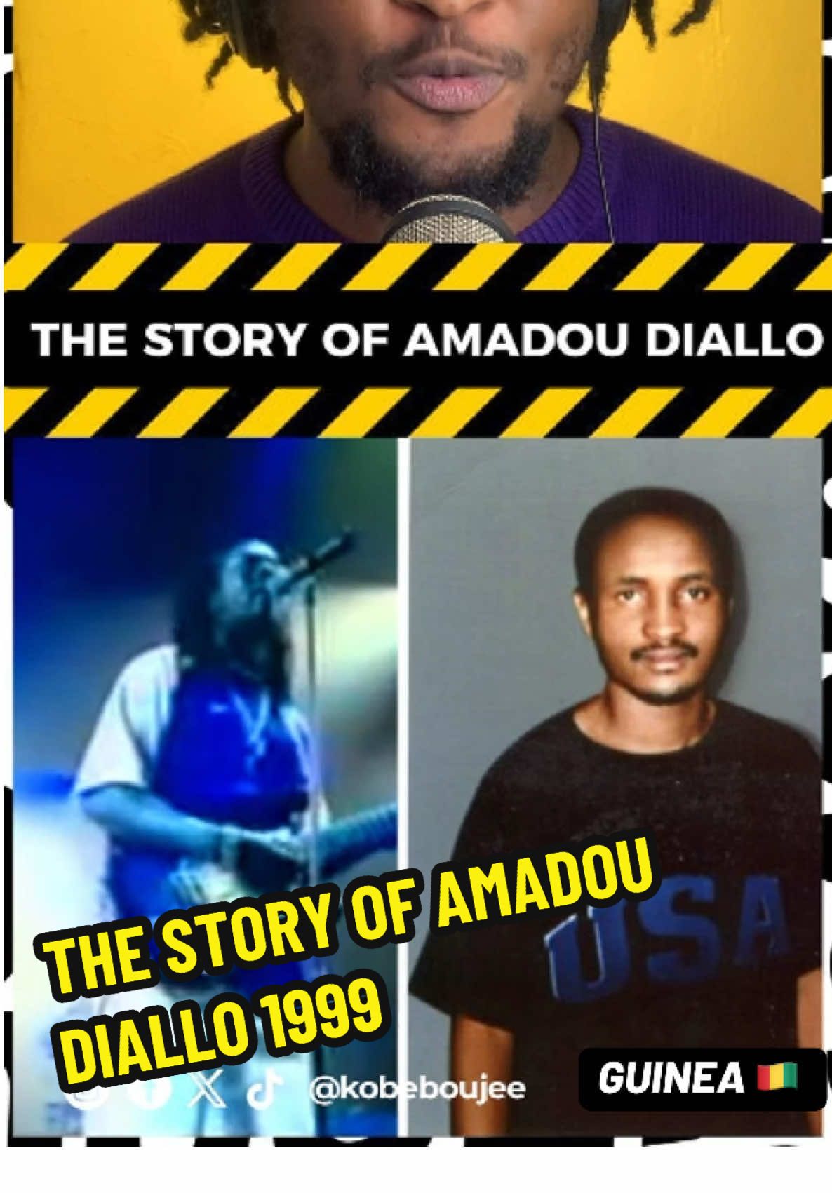 The story of Amadou Diallo from  Guinea that inspired Wyclef’s song 2000 …. #fyp #storytime #guinea #ghana #ghanatiktok🇬🇭 