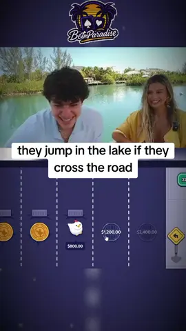 they jùmp in the lake if they cross the road