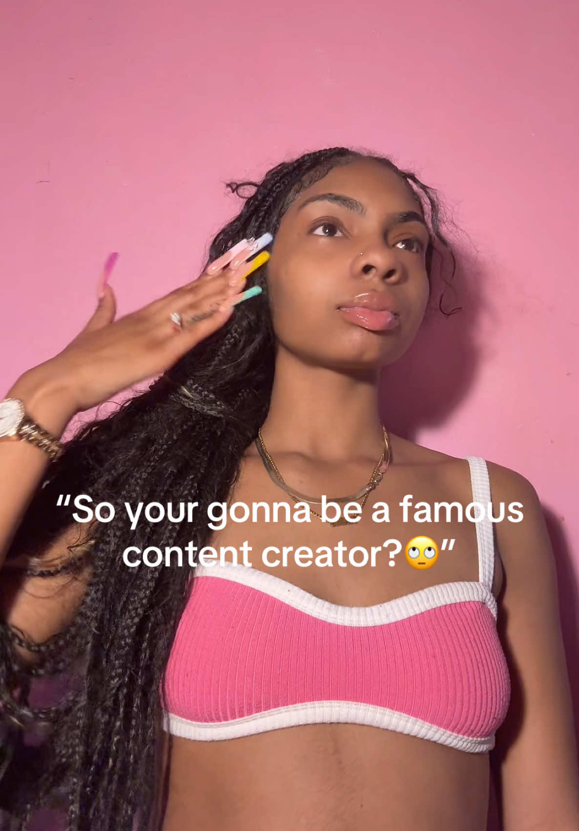 I WILL…JUST WATCH ME BABE 💋🎉#famous #contentcreator #takingoff #fyp #watchme #1000000followers 