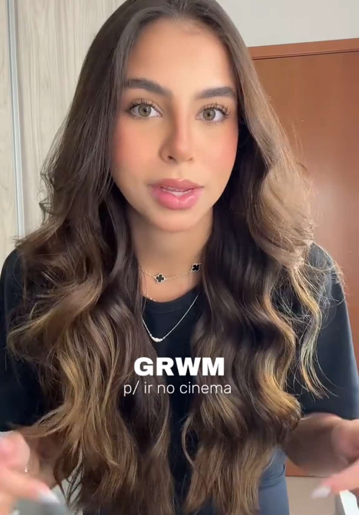 GRWM pra ir no cinema 🎥 #grwm #fypp 