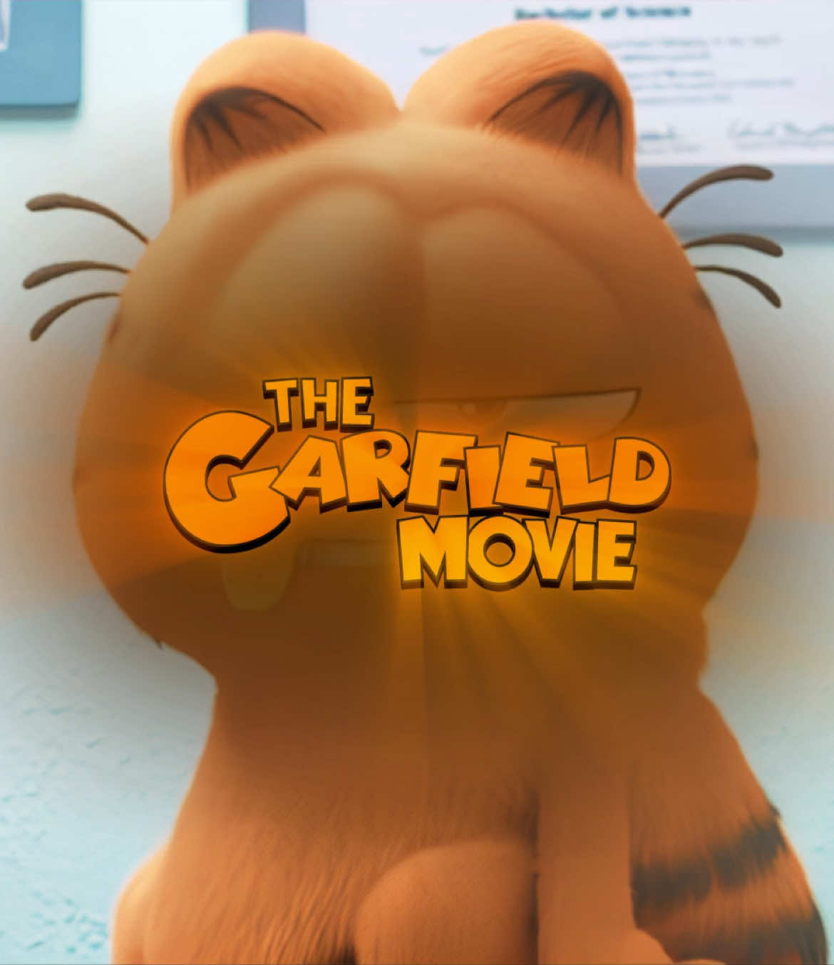 tag a big back bigger than garfield😭🙏 - The Garfield Movie Edit | Feels - Calvin Harris ft. Pharrell Williams, Katy Perry, Big Sean #edit #garfield #foryou #movie #shorts #feels 