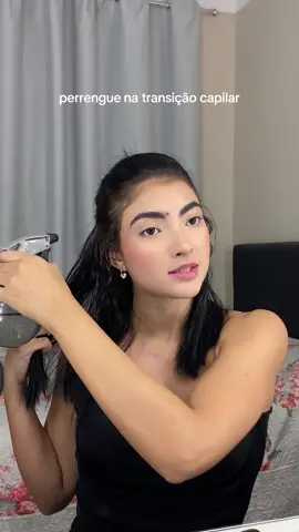 Meu cabelo está elástico e quebrando na transição 🥲 #onduladas #transicaocapilar #cuidadoscomcabelo #finalização 