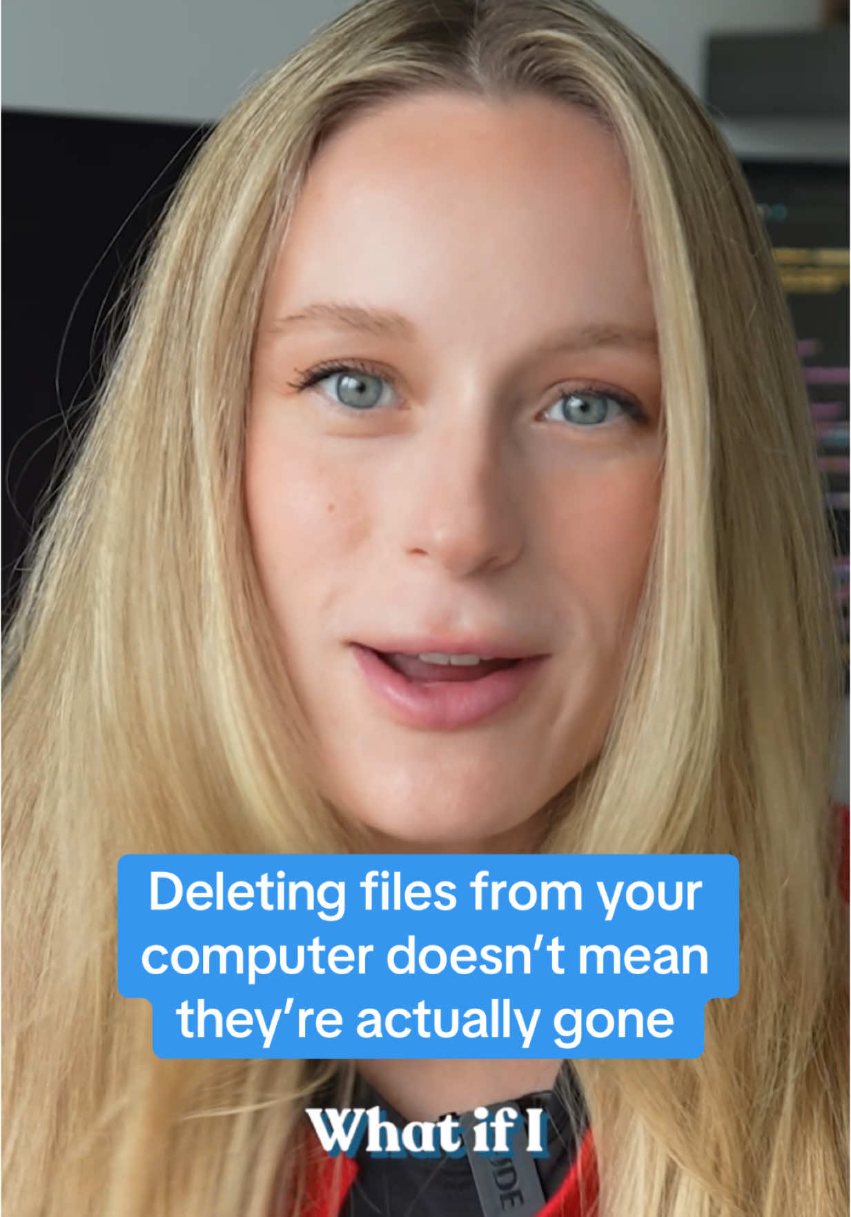 Deleting files from your computer doesn’t mean they’re actually gone. They can be pretty easy for others to retrieve 🤯 #Tech #technology #techtok #futuretech 