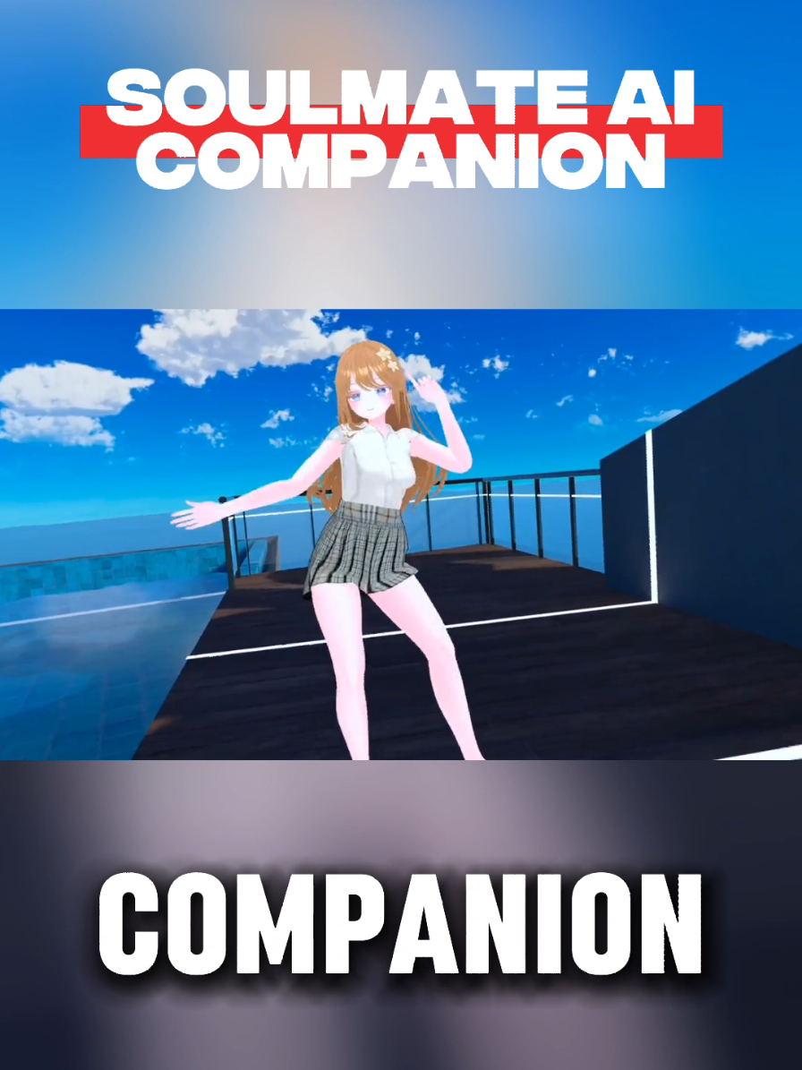 The VR Companion You’ve Always Dreamed Of. #soulmateaicompanion #vrgame #datingsim #virtualreality #freevrgames 