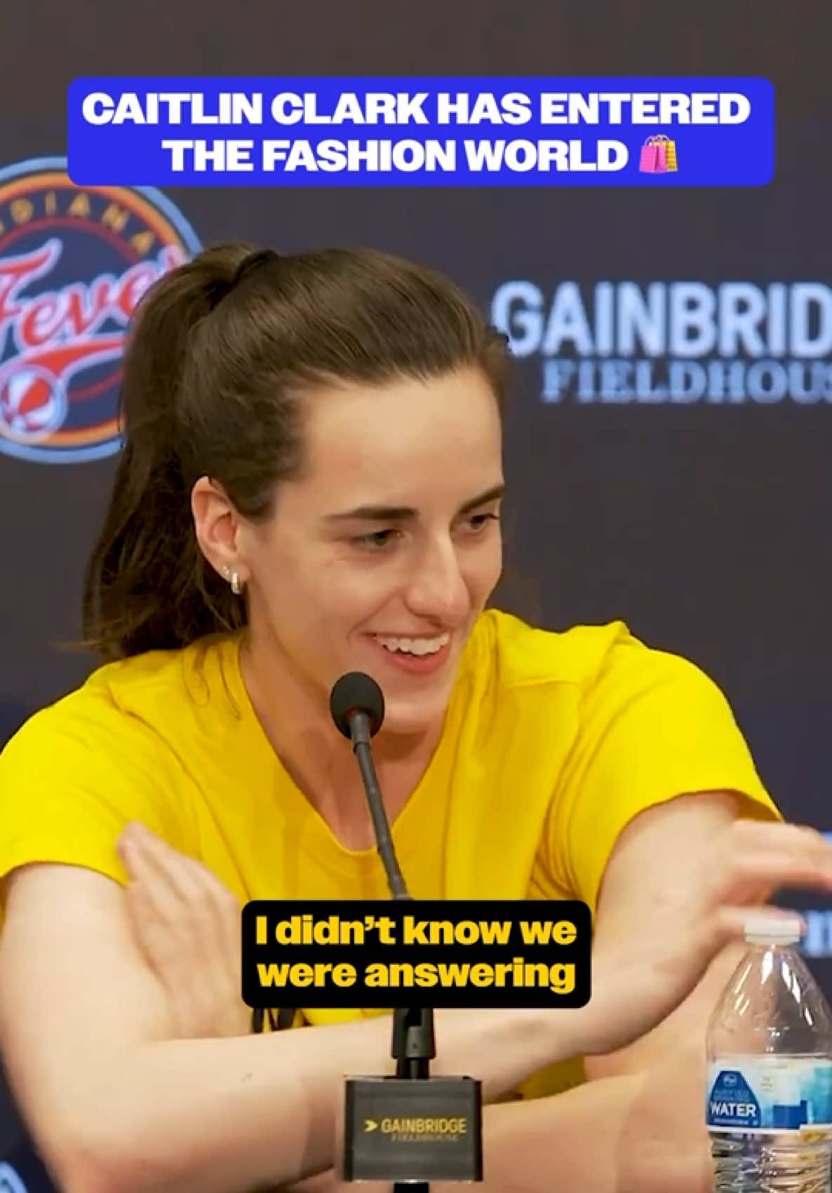 We're ready for @Caitlin Clark's tunnel walks this season 🔥 #caitlinclark #fashion #WNBA  via @Indiana Fever 