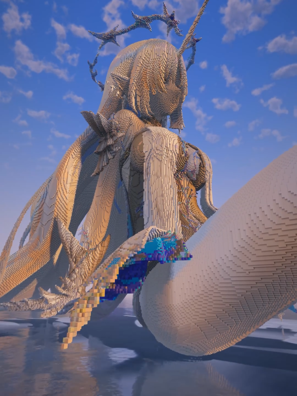 Wuthering Waves x Maincraft  Fleurdelis and Rinascita Island  sc : on video  #鸣潮 #rinascita #wuwa #wutheringwaves #fleurdelis #maincraft 